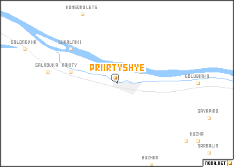 map of Priirtysh\