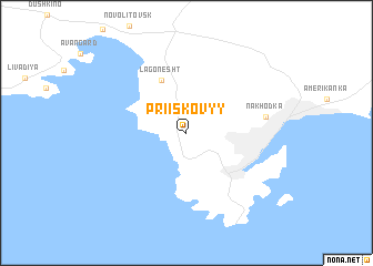 map of Priiskovyy