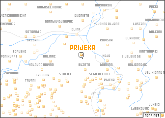 map of Prijeka