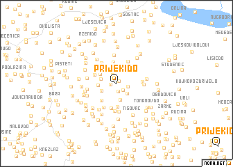 map of Prijeki Do