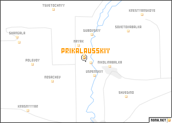 map of Prikalausskiy