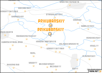 map of Prikubanskiy