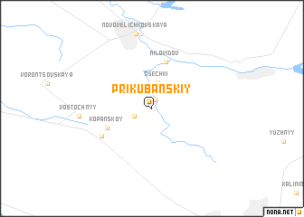 map of Prikubanskiy