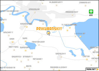 map of Prikubanskiy