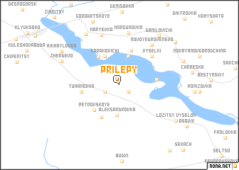 map of Prilepy