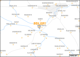 map of Prilepy