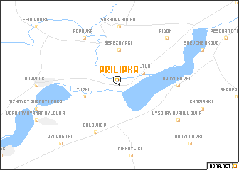 map of Prilipka