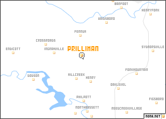 map of Prilliman