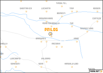 map of Prilog