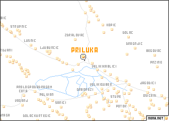 map of Priluka