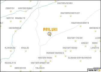 map of Priluki