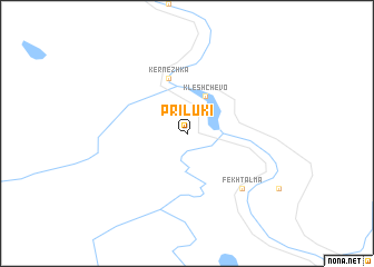 map of Priluki