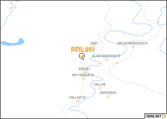 map of Priluki