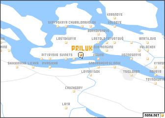 map of Priluk