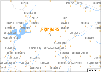 map of Primajas