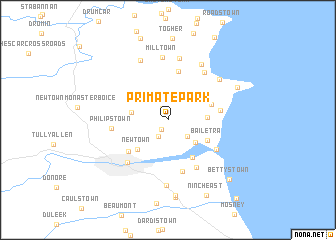 map of Primatepark