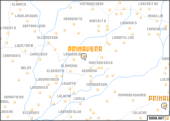 map of Primavera