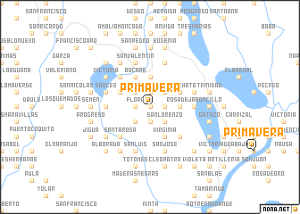 map of Primavera