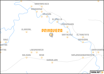 map of Primavera