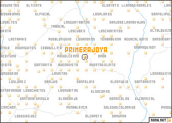 map of Primera Joya