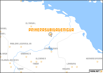 map of Primera Subida de Nigua