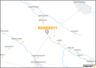 map of (( Primernyy ))