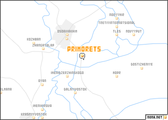 map of Primorets