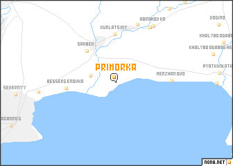 map of Primorka