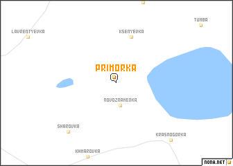 map of Primorka