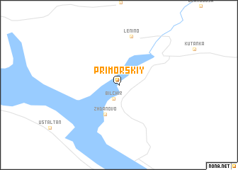 map of Primorskiy