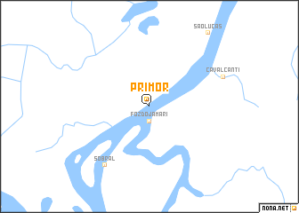 map of Primor