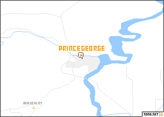 map of Prince George