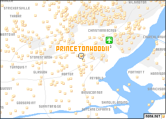 map of Princeton Wood II