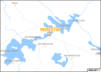 map of Princeton