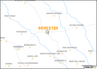 map of Princeton