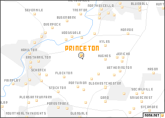 map of Princeton