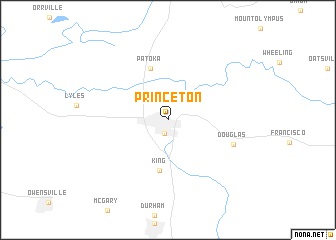 map of Princeton