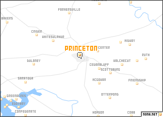 map of Princeton