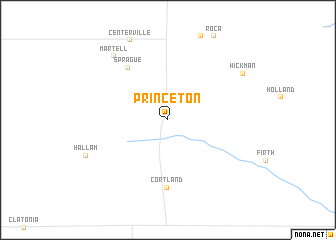 map of Princeton
