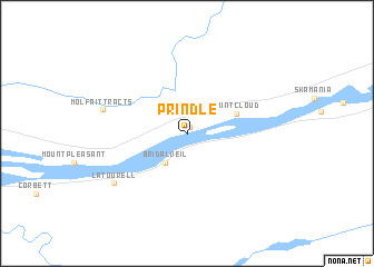 map of Prindle