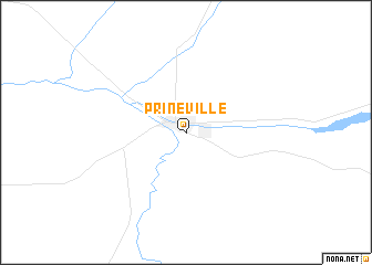 map of Prineville