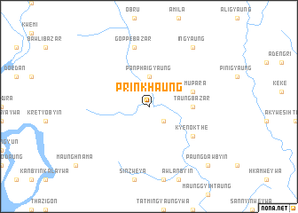 map of Prinkhaung