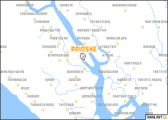 map of Prinshe