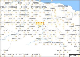 map of Print