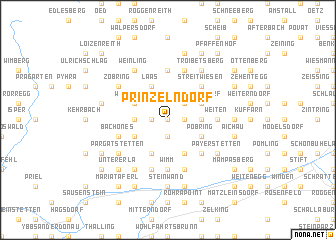 map of Prinzelndorf