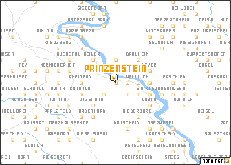 map of Prinzenstein