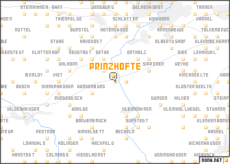map of Prinzhöfte