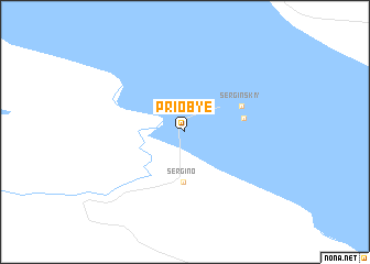 map of Priob\