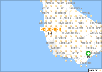 map of Prior Park