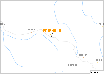 map of Priphema